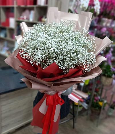 Букет цветов из: Гипсофила в Вочепшем