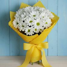 Букет цветов из:  Хризантемы #REPLACE_PRED# Вочепшем