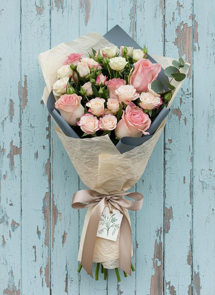 Букет цветов из: Розы в Вочепшем