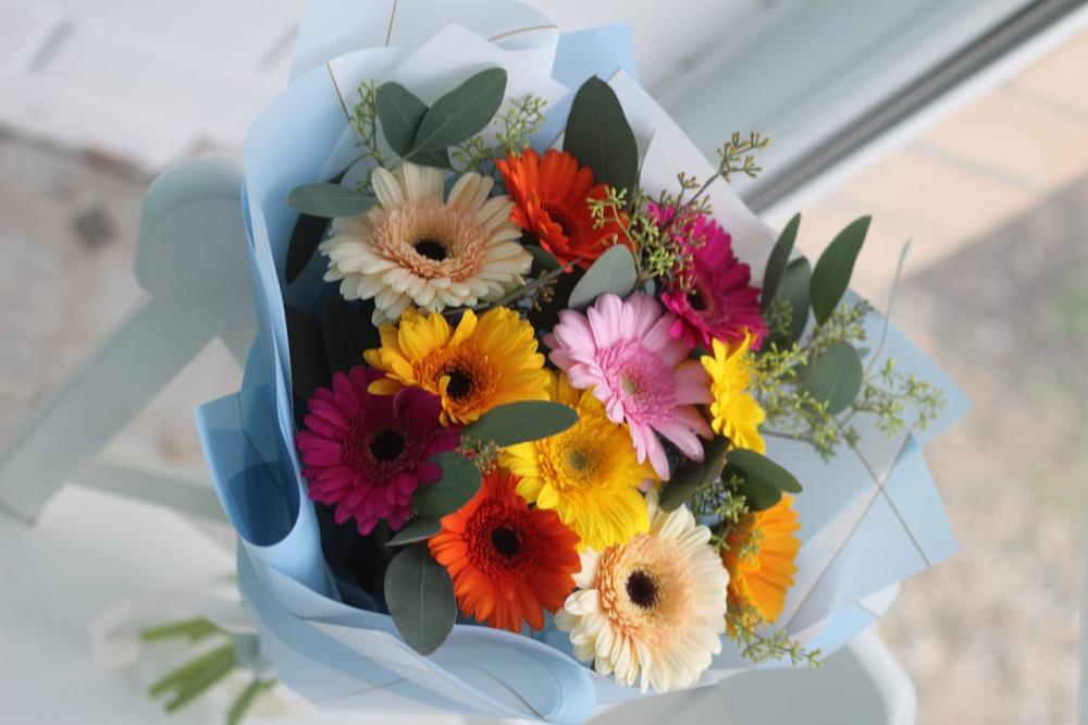 Букет цветов из: Герберы в Вочепшем