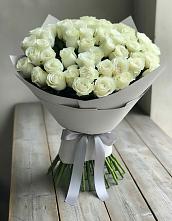Букет 35 Белых роз в Вочепшем