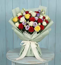 Букет цветов из:  Розы #REPLACE_PRED# Вочепшем