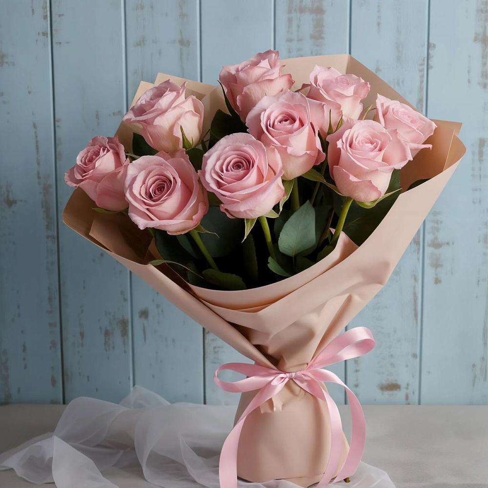 Букет цветов из: Розы в Вочепшем