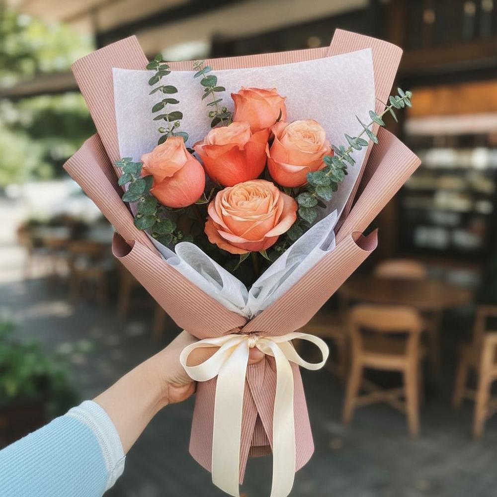 Букет цветов из: Розы в Вочепшем