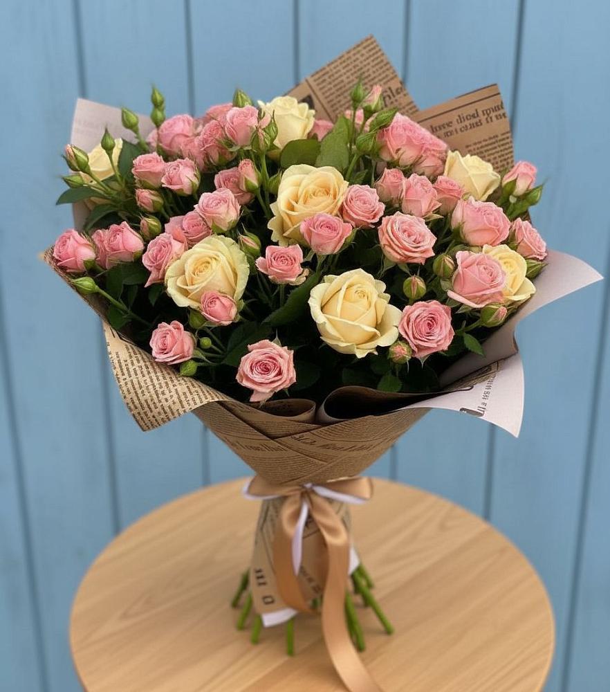 Букет цветов из: Розы в Вочепшем