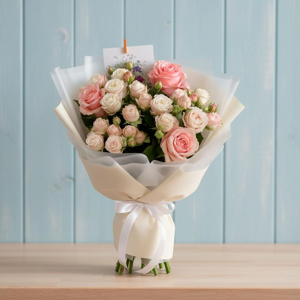 Букет цветов из: Розы в Вочепшем