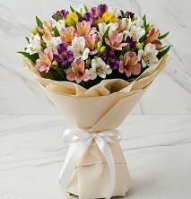 Букет цветов из:  Альстромерии в Вочепшем