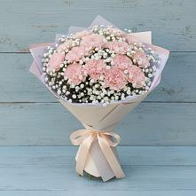 Букет цветов из:  Гвоздики в Вочепшем