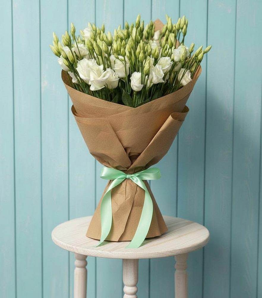 Букет цветов из: Лизиантусы в Вочепшем