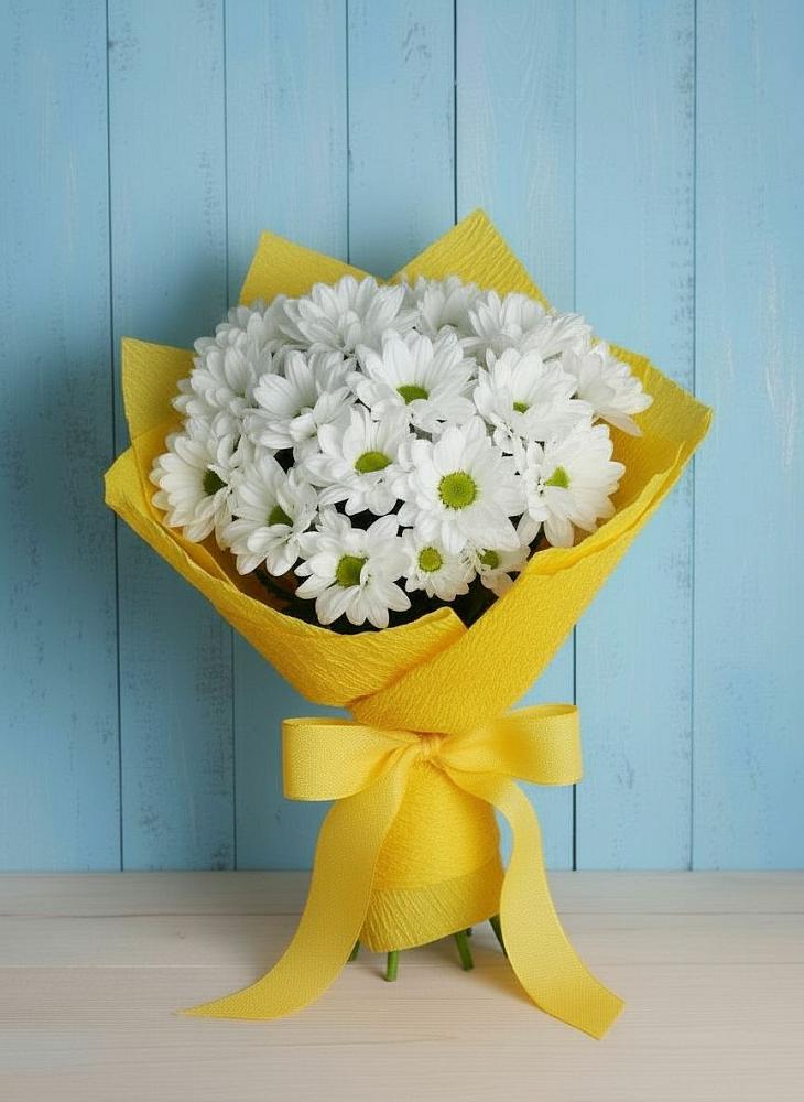 Букет цветов из: Хризантемы в Вочепшем