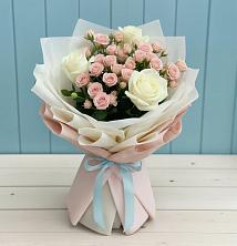 Букет цветов из:  Розы в Вочепшем