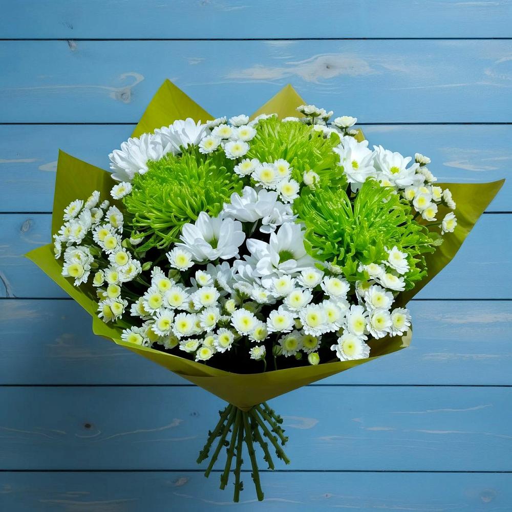 Букет цветов из: Хризантемы в Вочепшем