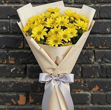 Букет цветов из:  Хризантемы в Вочепшем