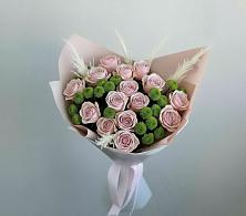 Букет цветов из:  Розы и Хризантемы в Вочепшем