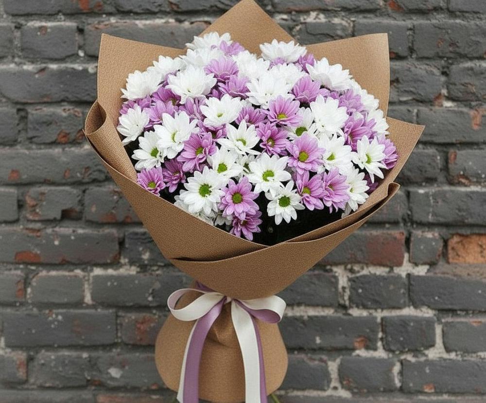 Букет цветов из: Хризантемы в Вочепшем