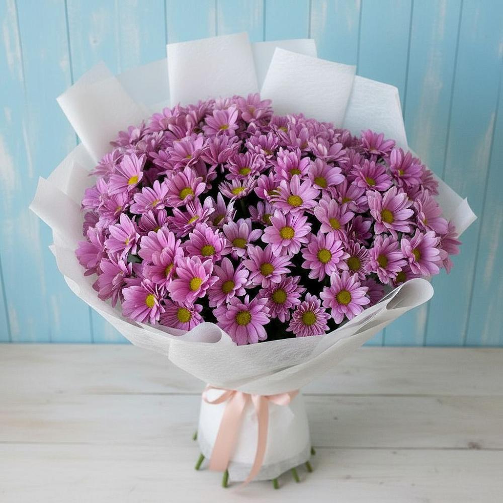 Букет цветов из: Хризантемы в Вочепшем