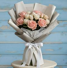 Букет цветов из:  Розы в Вочепшем