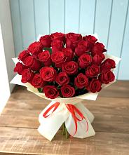 Букет 29 Красных роз в Вочепшем