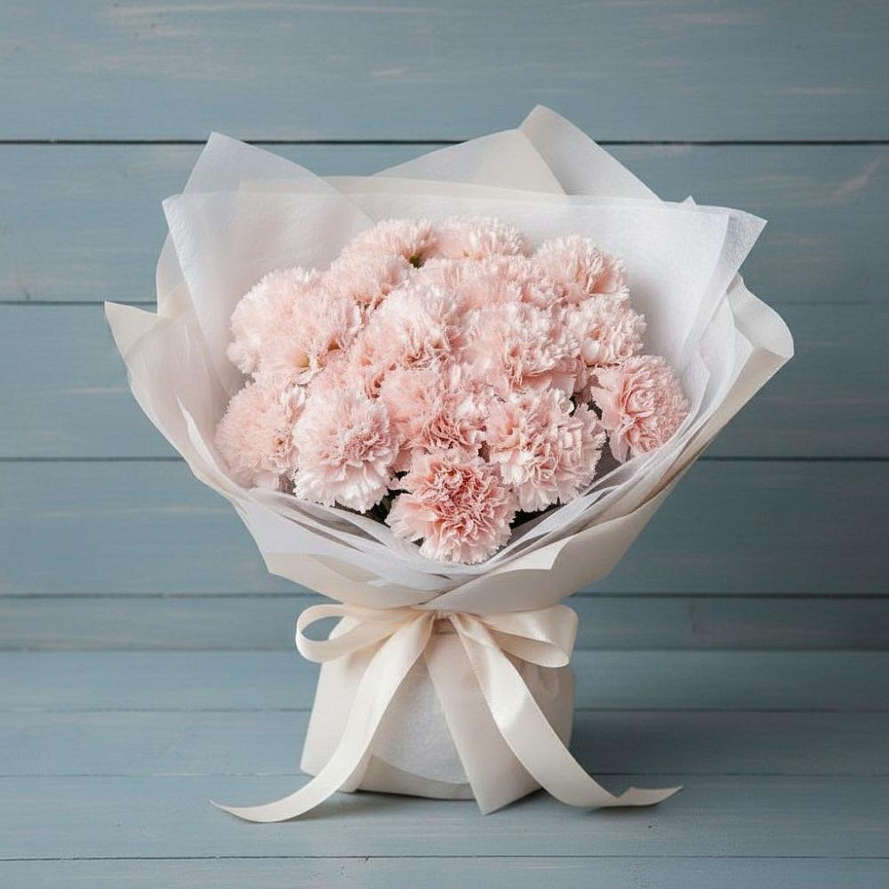 Букет цветов из: Гвоздики в Вочепшем