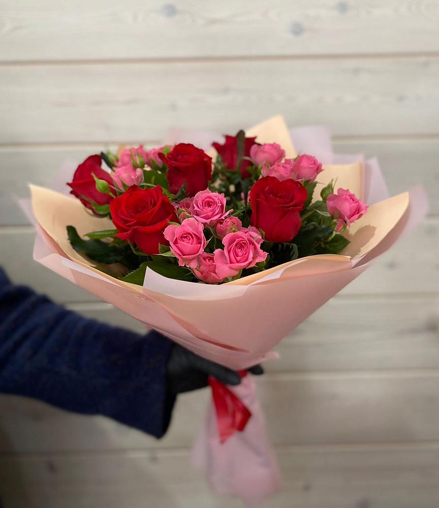 Букет цветов из: Розы в Вочепшем